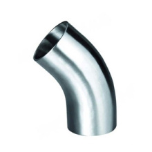 Polished Stainless Steel Pipe Fittings Sanitary Elbow